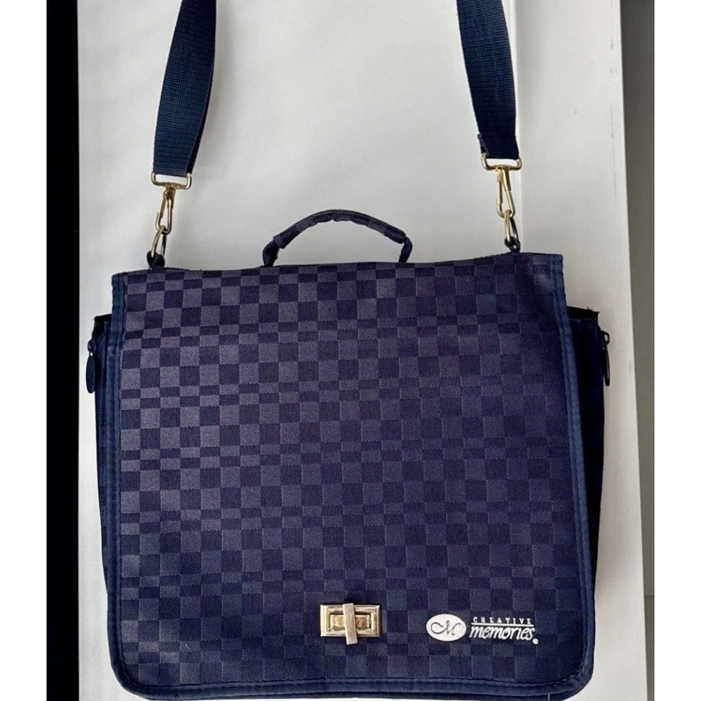 Creative Memories Business Bag 14" x 12" x 4" With Adjustable Strap NEVER USED!